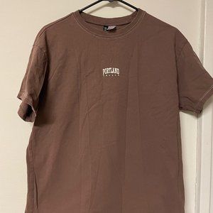 H&M brown t shirt